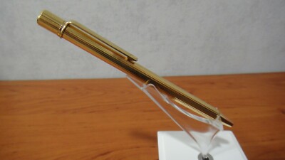 VINTAGE CARTIER MUST 2 GOLD PLATED BALLPOINT PEN | eBay