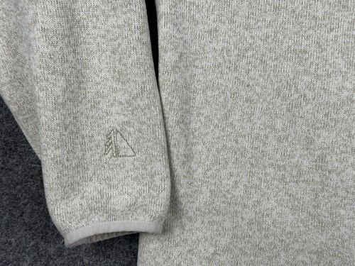 LL Bean Women’s 1/4 Snap Fleece Sweater Pullover Jacket Pockets L/S 503357 Sz 1X - Picture 9 of 9