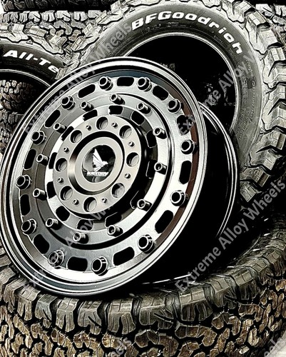 16" Black AT1 Alloy Wheels For Fiat Talento + BF Goodrich All Terrain - 第 12/21 張圖片
