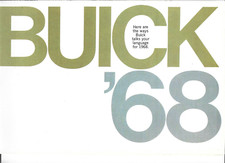 1968 Buick Sales Brochure With Riviera Electra Lesabre Skylark And Special 1968 Buick Sales Brochure With Riviera Electra Lesabre Skylark And Special