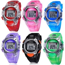 Waterproof Kids Digital Electronic Watch Children Boys Girls Watches Xmas Gift