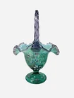 Fenton Art Glass New Century XXI Dragon Fly Basket