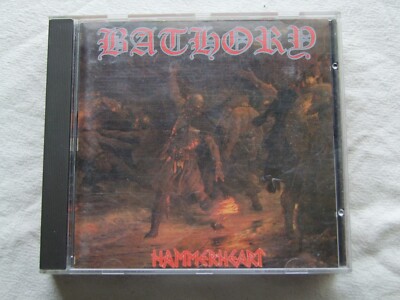 BATHORY-'' HAMMERHEART'' CD 1ST PRESS 1990 NO IFPI