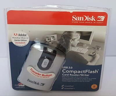 SanDisk USB 2.0 Compact Flash Card Reader/Writer SDDR-92-A15