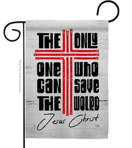 Save The World Garden Flag Religious Bible Verses Decorative Gift Yard Banner - Bild 2 von 19