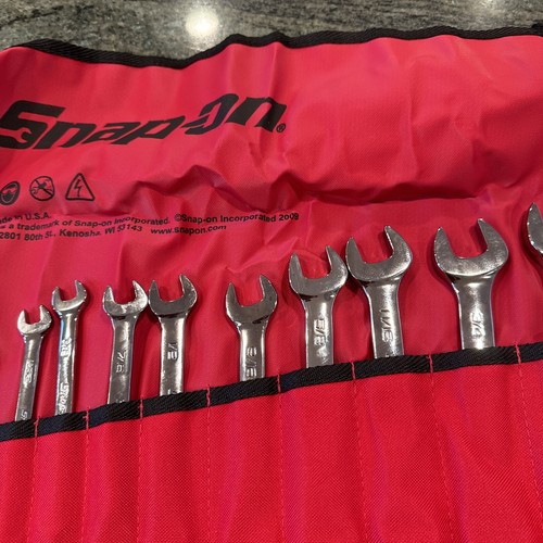 Snap On EXS715K 1/4”-1” 15 piezas combinación corta juego de llaves SAE - Imagen 3 de 5