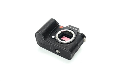 Genuine Real Leather Half Camera Case Bag Cover for Leica SL3 SL2 SL2-S SL - Picture 72 of 108
