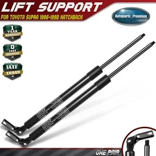 Set of 2 Tailgate Hatch Lift Support Shock for Toyota Supra 1986-1992 Hatchback