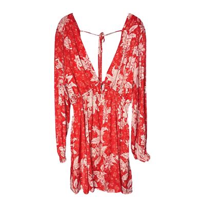 free people soli mini dress Free People Soli Mini Dress Floral Combo Size Large