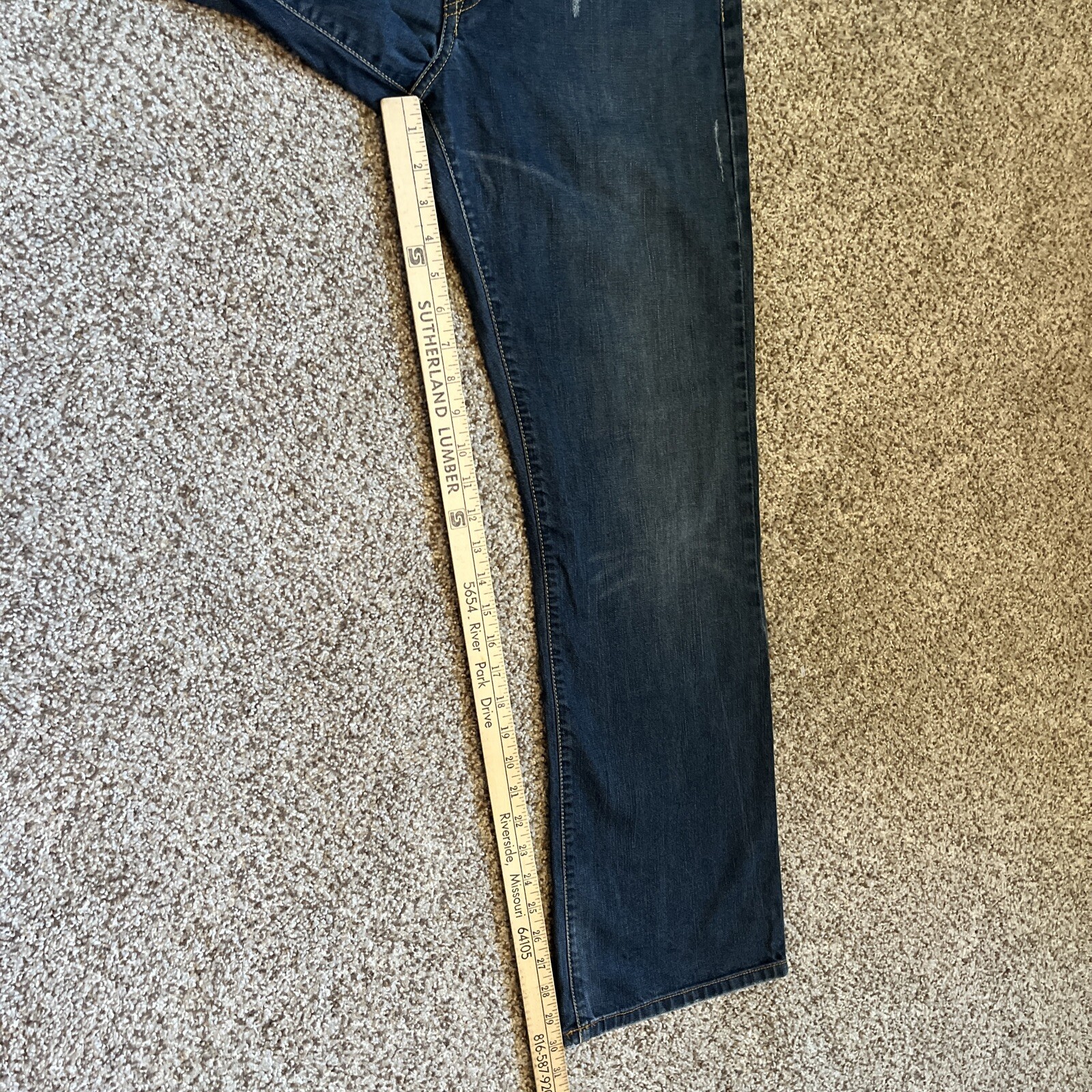 Lucky Brand Womens Size 10/30 Medium Wash Mid Rise Easy Rider Bootcut Jeans - View 9