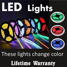 led backdrop or other creative lighting effects - color select