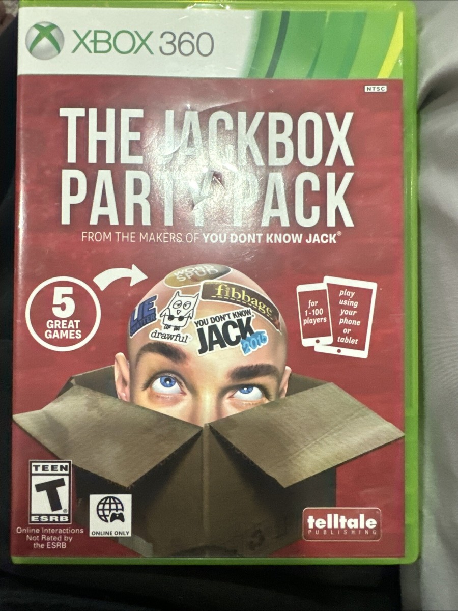 x box 360とその他カセット Jackbox Party Pack (Xbox 360) Mint 894515001573| eBay