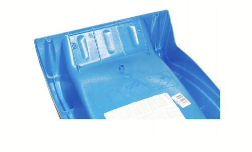 Kids Slide 8ft Blue Climbing Frame Playhouse Outdoor 2.5m Wavy Water Slide New - Picture 6 of 7