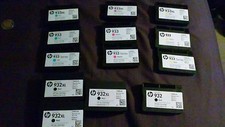 HP 932XL 932 empty inkjet cartridges BLACK, COLOR lot of 12 officejet - refill