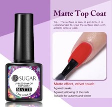 UR SUGAR 7.5 Matte Top Coat Soak Off UV Gelpolish SPECIAL OFFERS