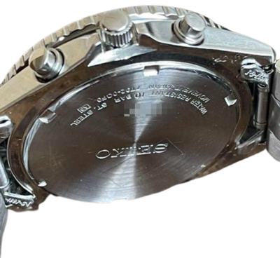 Seiko 7T92-0CF0 Blue Men's Wristwatch Quartz Analog