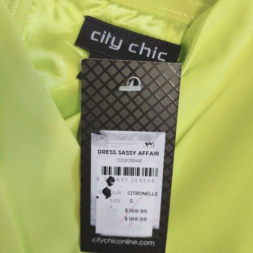 City Chic Womens Size S Midi Dress Sassy Affair Citronelle Adjustable Straps - Picture 9 of 9