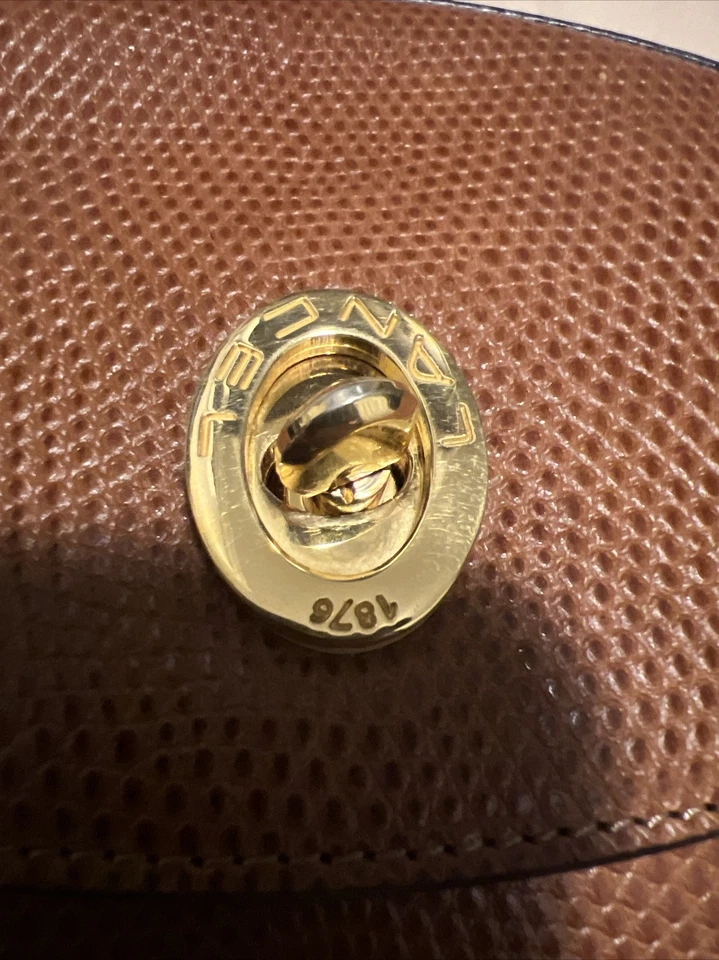 RARO BOLSO LANCEL PARIS DORADO HW HECHO EN ITALIA Foto 2 de 4