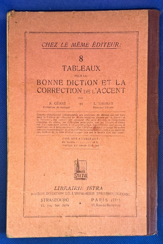 Ancien Livre Book Buch RECUEIL de CHANTS Scolaires II Géant et Thomas STRASBOURG - Imagen 2 de 23