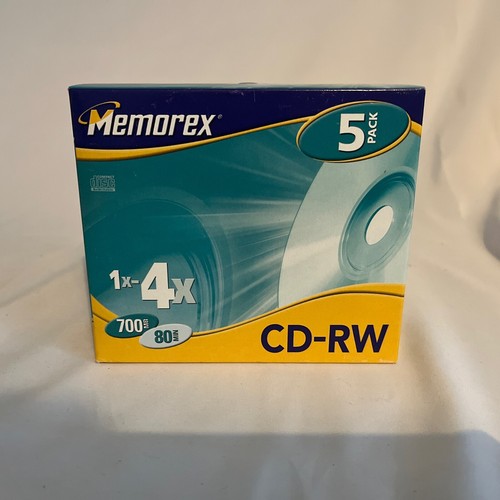 6 pack of Memorex CD-R 700MB 80m in Jewel Cases. Brand New And Sealed. Unopened - Picture 2 of 3