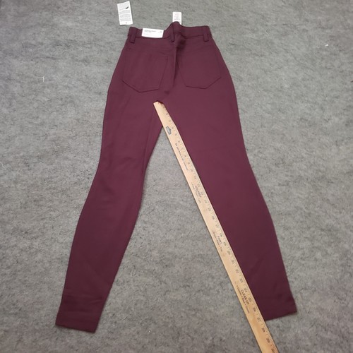 NEW Soma Jeans Women XS Red Jegging Skinny Low Rise Casual Pants Ladies - Picture 4 of 12