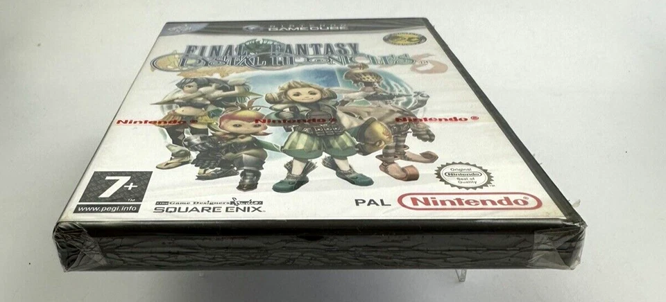 Gamecube Final Fantasy Crystal Chronicles, New Factory Sealed Imperfect/Flawed - Image 3 of 4