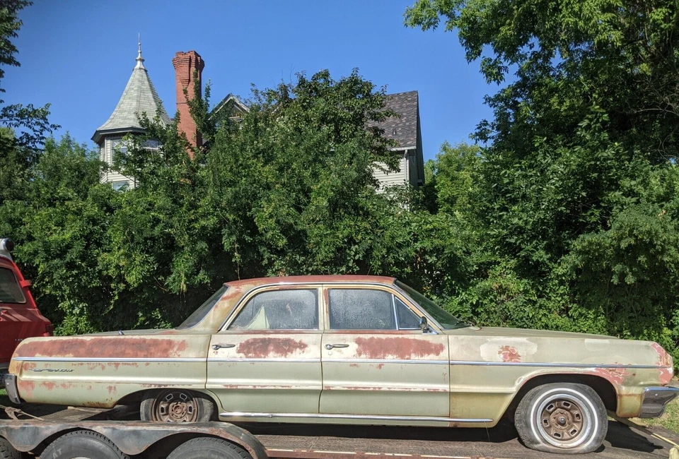Bisagras de puerta perno ALL FOUR 64 1964 Impala Chevy Chevrolet Belair Biscayne 63 1963 Foto 4 de 4