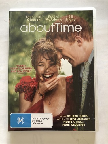 About Time (DVD, 2013) Rachel McAdams Domhnall Gleeson Romance Reg4 Free Post