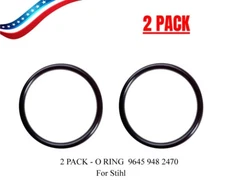 2 Pack - Replacement for 9645-948-2470 O-Ring for Stihl "For Toolless Oil Cap"