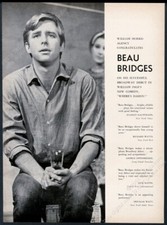 1966 Beau Bridges photo Where's Daddy? William Morris trade print ad