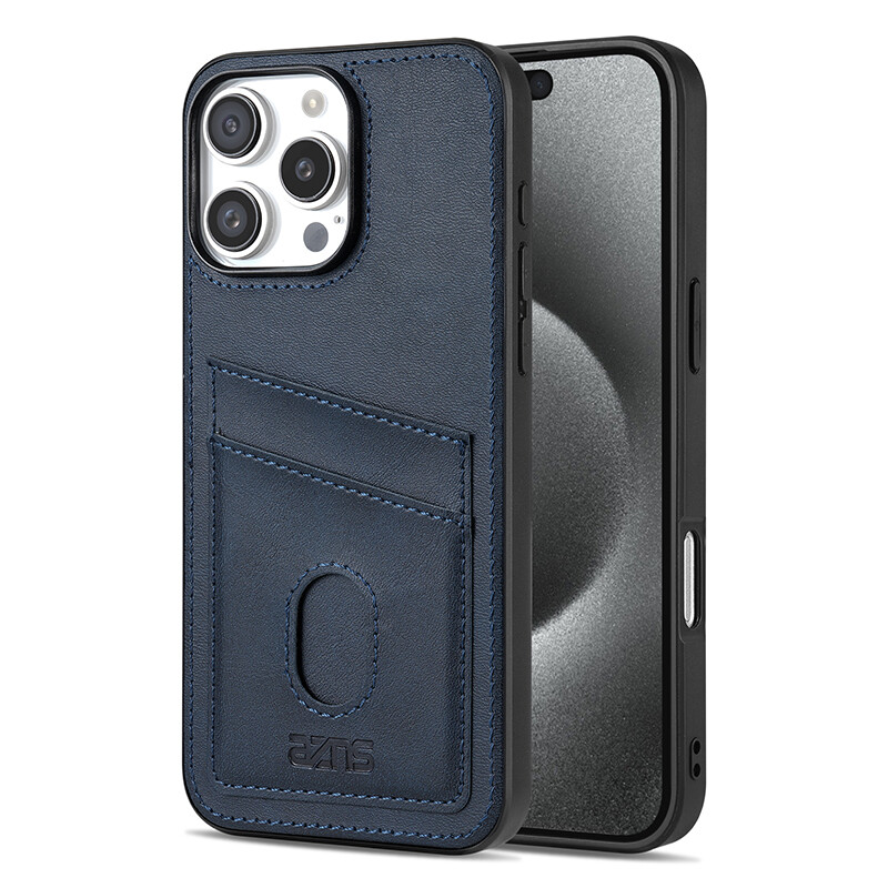For iPhone 16 15 Pro Max 14 13 12 11 Shockproof Leather Case Cover