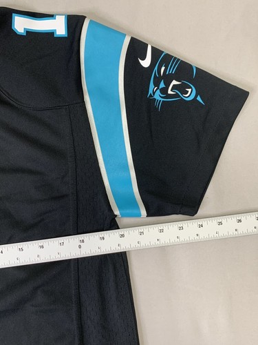 Nike On Field Jersey Carolina Panthers Cam Newton #1 Youth XL 18/20 - Picture 7 of 8