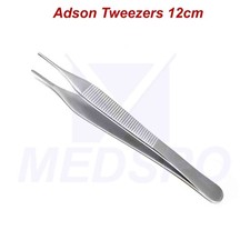 Dermatologist Adson Tissue Dressing Thumb Tweezers Dental Surgical Forceps CE