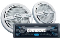 Sony Marine Digital Media Receiver With Bluetooth Capability And Two Speakers on sale Sony Marine Digital Media Receiver With Bluetooth Capability And Two Speakers on sale