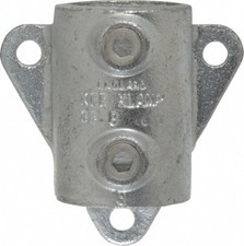 Kee 1-1/2" Pipe, Wall Mount Flange, Malleable Iron Flange Pipe Rail Fitting G...