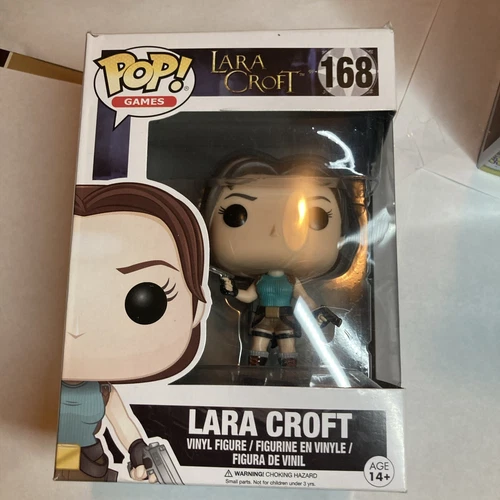 Tomb Raider 168 Lara Croft Funko Pop! Vinyl Figure (Box Damage) Read