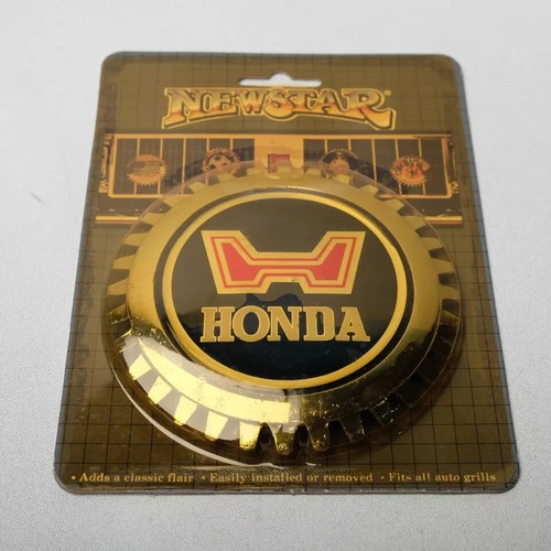grill badge emblem logo Vintage 80's 90's Automotive Fits HONDA All Model Car - Picture 2 of 9