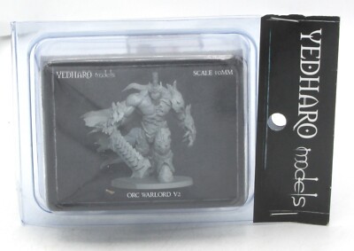 Yedharo Models YDM0842 Orc Warlord V2 [30mm] (Orcs) Warrior Champion Miniature