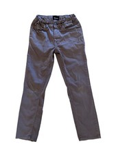 Hudson Pants Gray Slim Straight Fit Unisex Kids Size 8 20x22 GUC