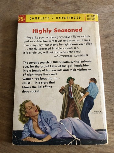 Blondes Die Young Bill Peters # 519 Paperback 1953 Book - Picture 2 of 4