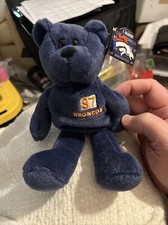 Limited Treasures Pro Bears Broncos Beanies NEW W/Tags, Elway, Davis, McCaffrey
