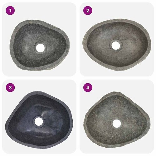 Basin River Stone Oval 30-37 cm - Picture 5 of 9
