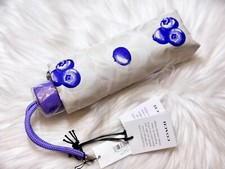 Coach Mini Umbrella In Signature Blueberry Print CR908 NWT MSRP 78