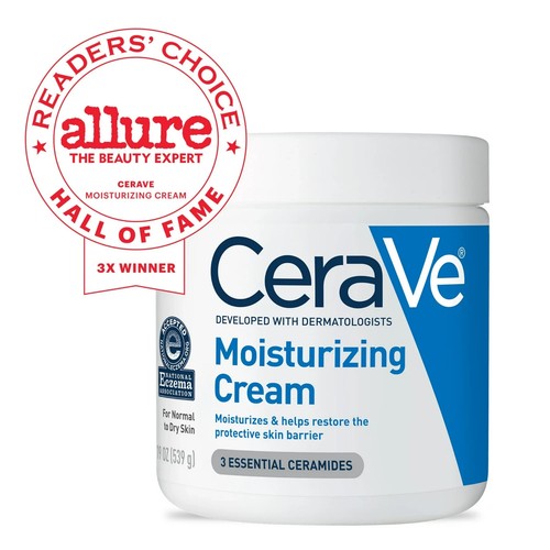 CeraVe Moisturizing cream Face & body Moisturizer for normal to very dry Skin... - Picture 2 of 8