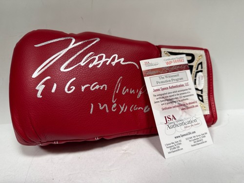 Julio Cesar Chavez Signed Red LH Cleto Reyes Boxing Glove JSA WP569562 - Picture 2 of 3