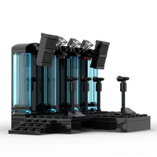 Custom Toy Concert Stage Mic Microphones Speakers Screens Lights Music Venue