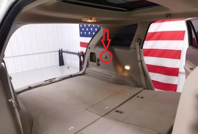 Red de carga sobre maletero medio para Ford Edge 2009-2014 Lincoln MKX 2009-2015 Foto 3 de 4