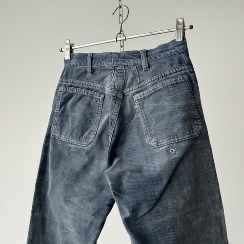 1970s Levi’s White Tab BIG E Women’s Flare Corduroy Pants Size S/M - Picture 3 of 7