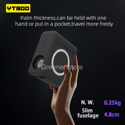 Portable Projector 1080P LED Mini Home Cinema Movie Theater Projector Multimedia - Picture 9 of 18