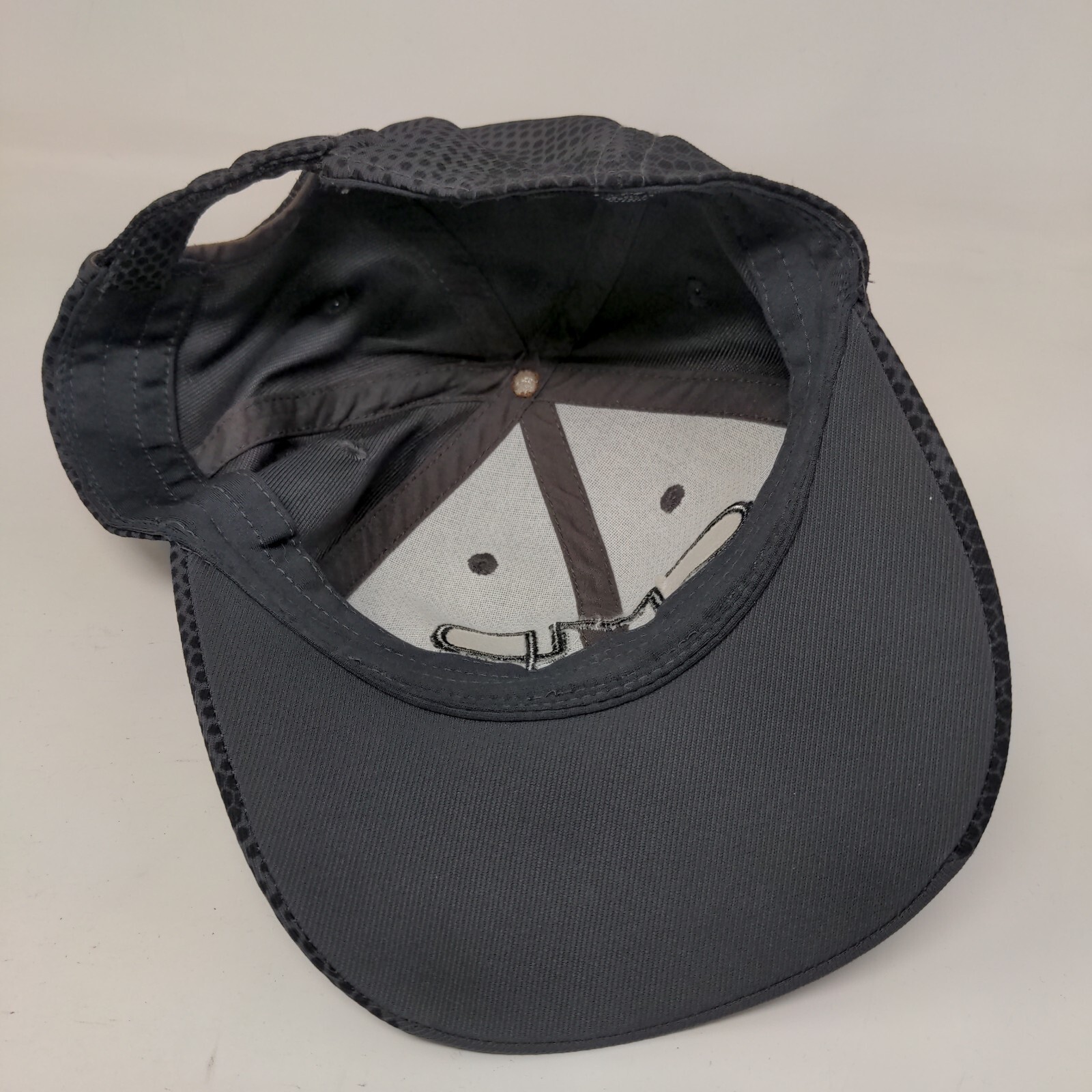 CMD Strapback Hat Gray One Size Adjustable Embroi… - image 6